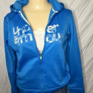 Under Armor blue full zip up